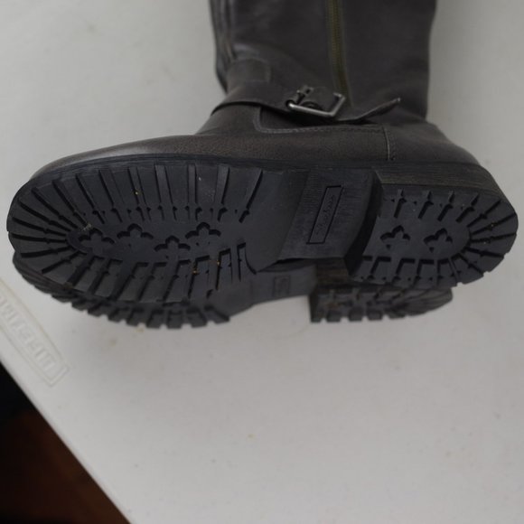 SKETCHERS WOMENS 6 or 6.5 BOOTS SHOES LEATHER - Picture 4 of 10